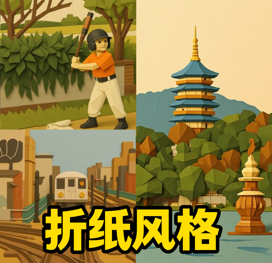 折纸风格