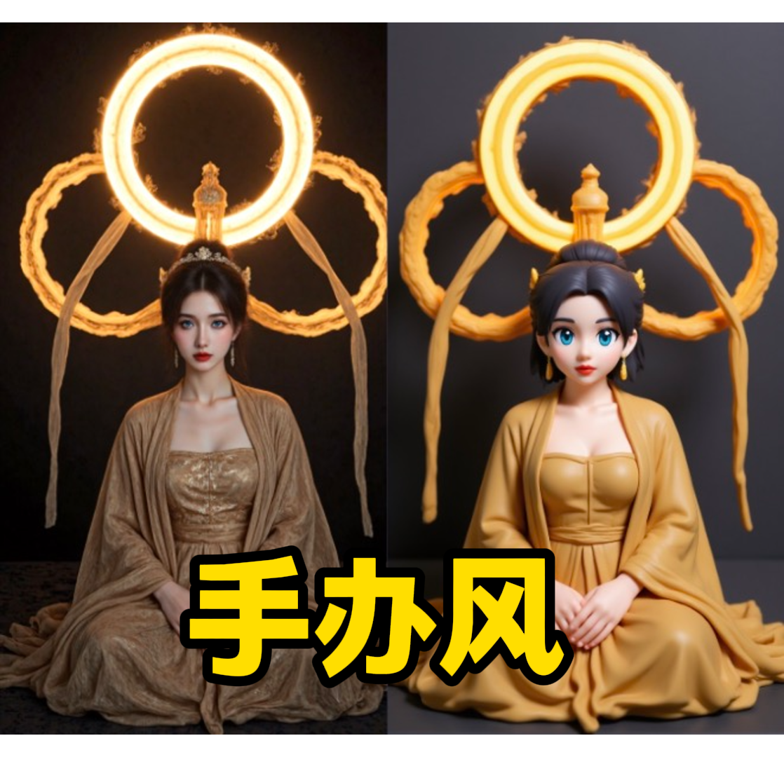 手办风